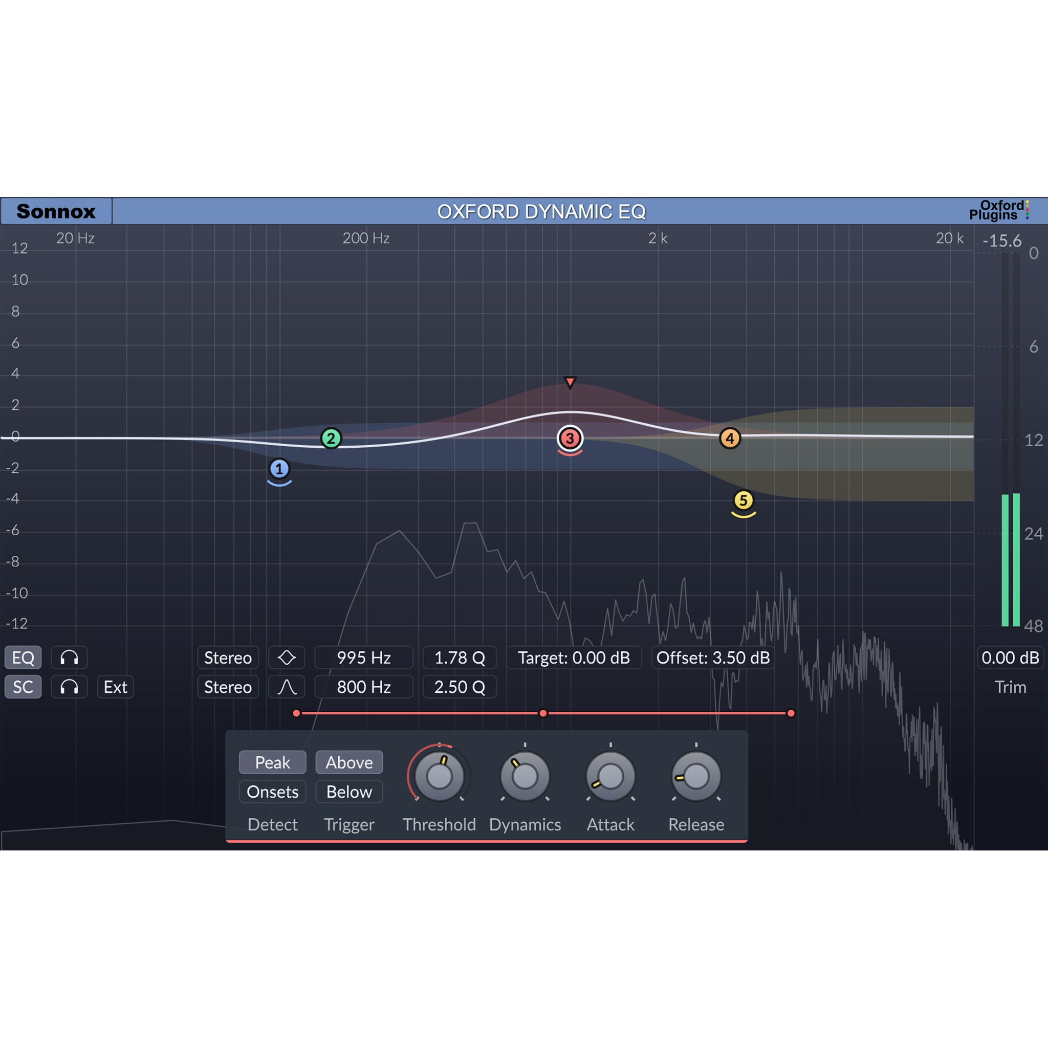 Dynamic EQ User Interface